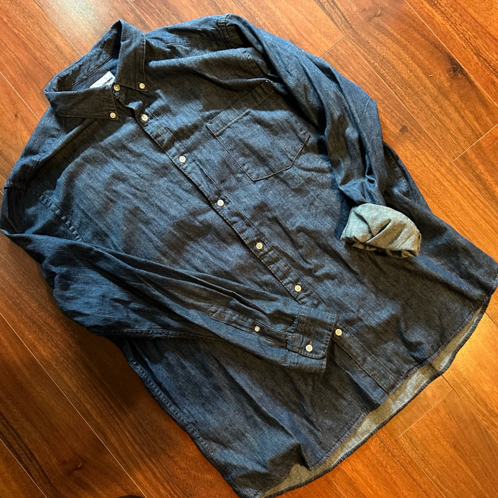Sonoma Denim Button Down Shirt